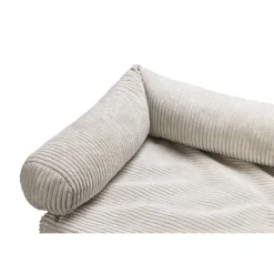 Manden & Dekens<Designed by Lotte Bankkussen Ribbed Lichtgrijs 90 x 55 x 13,5 cm