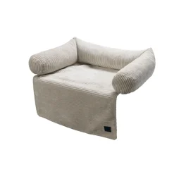 Bankkussen Ribbed Lichtgrijs 70 x 50 x 13,5 cm^Designed by Lotte Discount