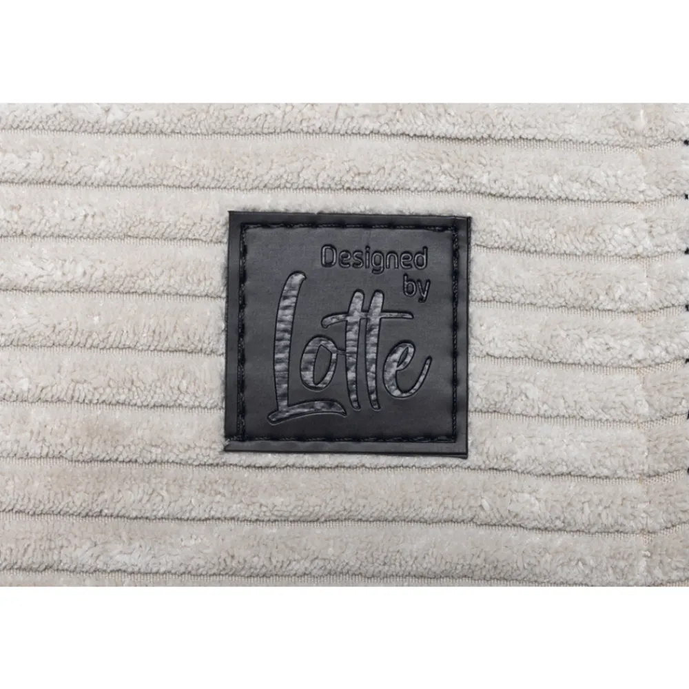 Bankkussen Ribbed Lichtgrijs 70 x 50 x 13,5 cm^Designed by Lotte Discount