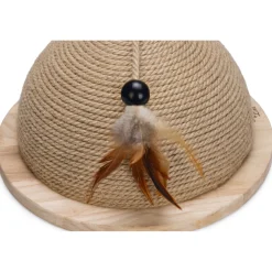 Krabpalen & Meubels<Designed by Lotte Halve Krabbol Hout Vivi 34,5 cm