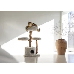 Krabmeubel Hout Ziza 60 x 45 x 100 cm Krabpalen & Meubels