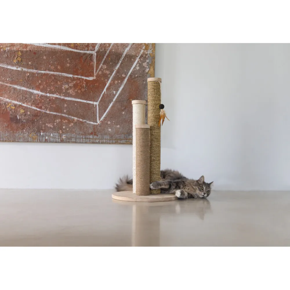 Krabpalen & Meubels<Designed by Lotte Krabpaal Hout Willa 39,5 x 39,5 x 70 cm