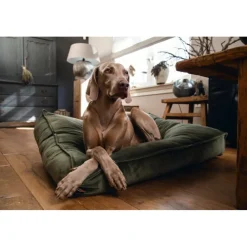 Manden & Dekens<Designed by Lotte Ligkussen Fluweel Nalino Groen 100 x 70 x 15 cm