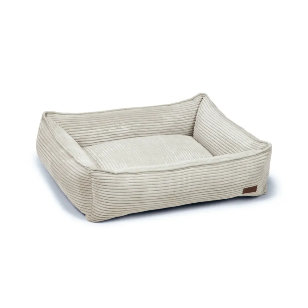 Manden & Dekens<Designed by Lotte Ligmand Ribbed Lichtgrijs 80 x 70 x 22 cm