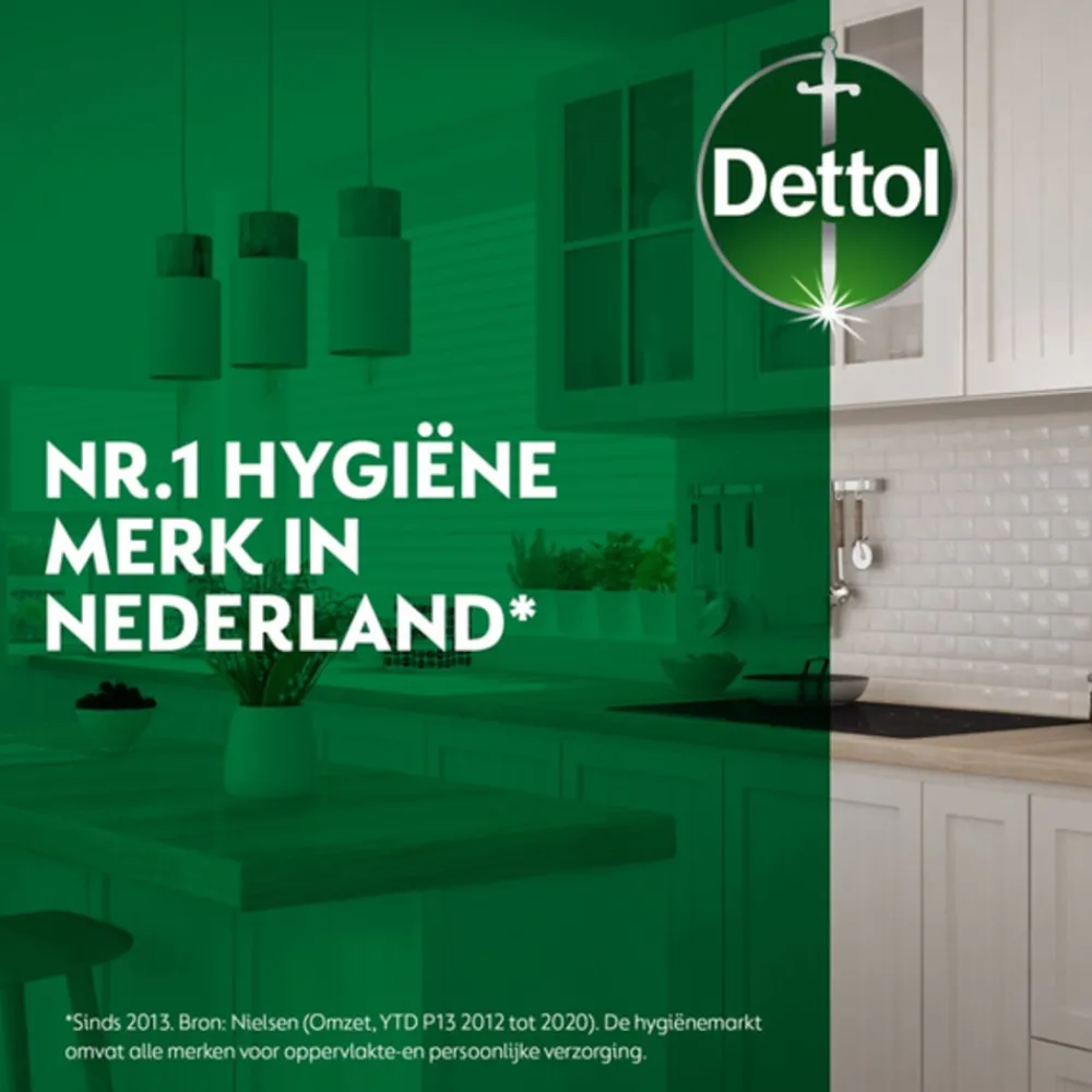 Allesreiniger<Dettol Allesreiniger Power & Fresh Katoenfris 1 liter