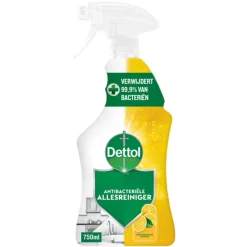 Allesreiniger<Dettol Antibacteriële Allesreiniger Spray Sprankelende Citroen 750 ml
