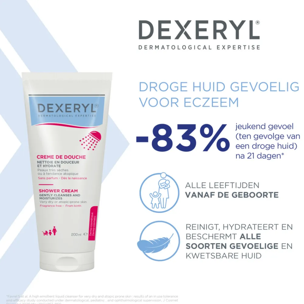 Lichaam<Dexeryl Douchecrème 200 ml