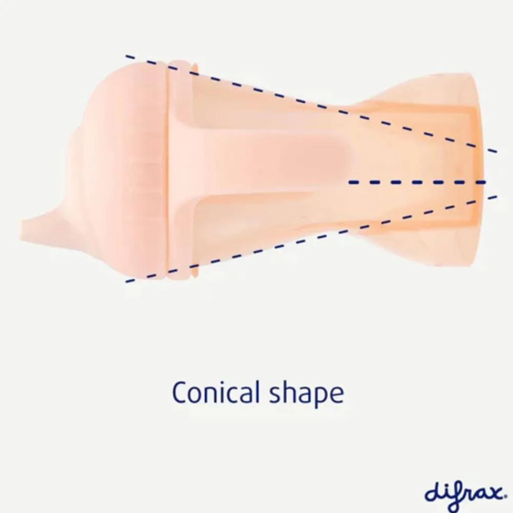 Servies & Drinkbekers<Difrax Anti-lek Beker Zachte Tuit Blossom