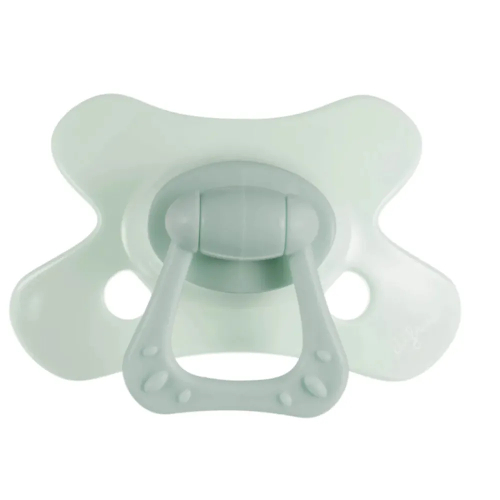 New Fopspeen Natural 6+ mnd Grijs Flessen & Spenen