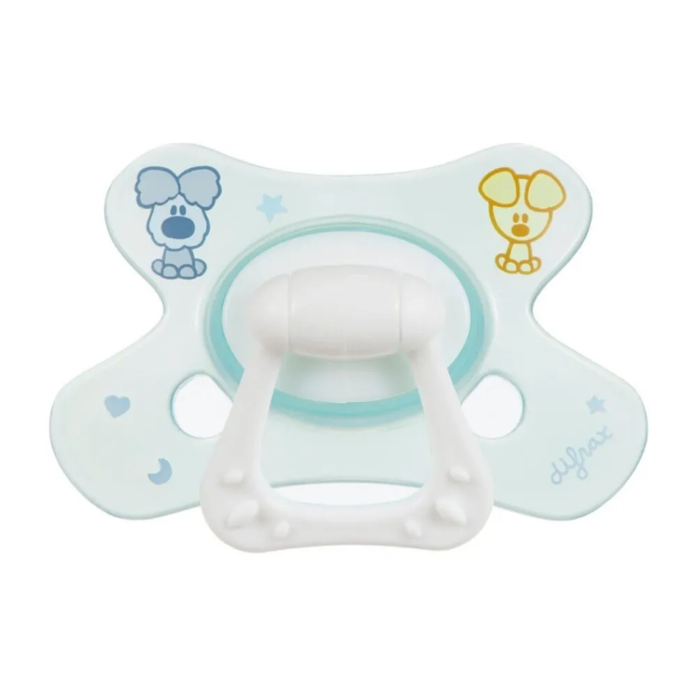 Flessen & Spenen<Difrax Fopspeen Natural 6+ mnd Woezel & Pip 1 stuk