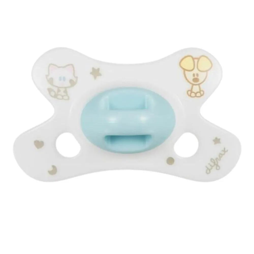 Flessen & Spenen<Difrax Fopspeen Natural 0-6 mnd Woezel & Pip 1 stuk