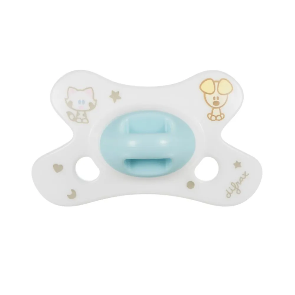 Flessen & Spenen<Difrax Fopspeen Natural 0-6 mnd Woezel & Pip 1 stuk