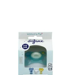 Flessen & Spenen<Difrax Fopspeen Natural 0-6 mnd Woezel & Pip 1 stuk