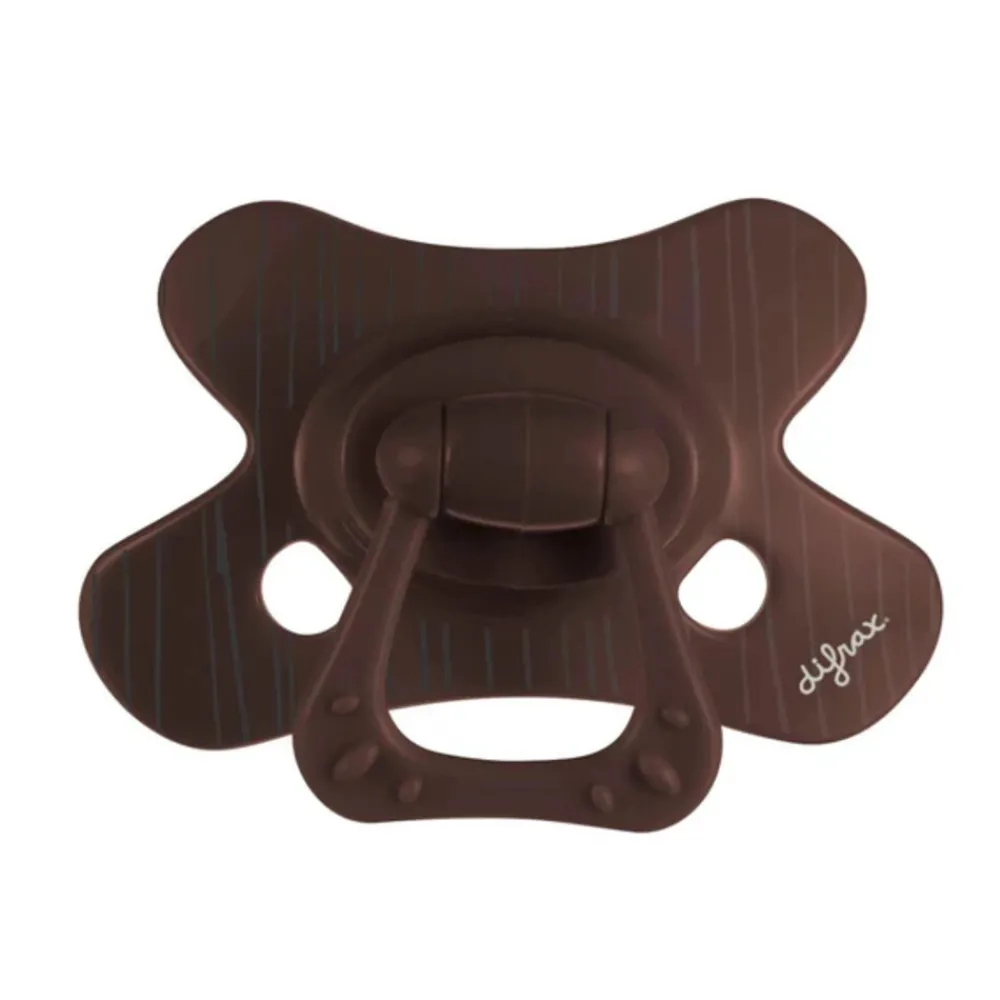 Flessen & Spenen<Difrax Fopspeen Natural 18+ mnd Chocolate Lines