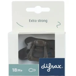 Flessen & Spenen<Difrax Fopspeen Natural 18+ mnd Chocolate Lines