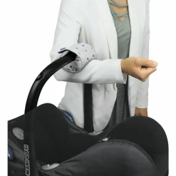 Arm Cushion Light Grey Crowns^Dooky Clearance