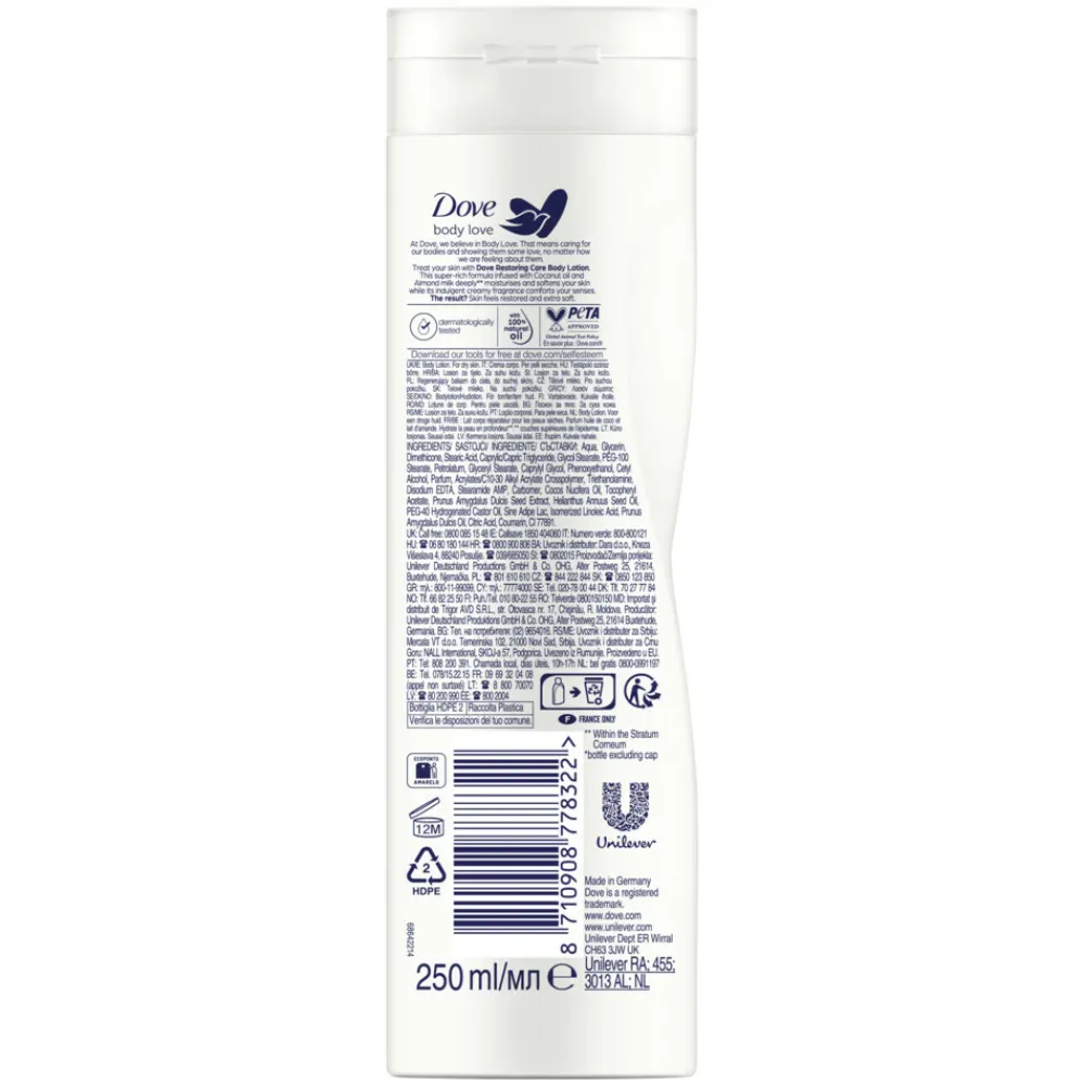 Bodylotion Restoring Care 250 ml^Dove Sale