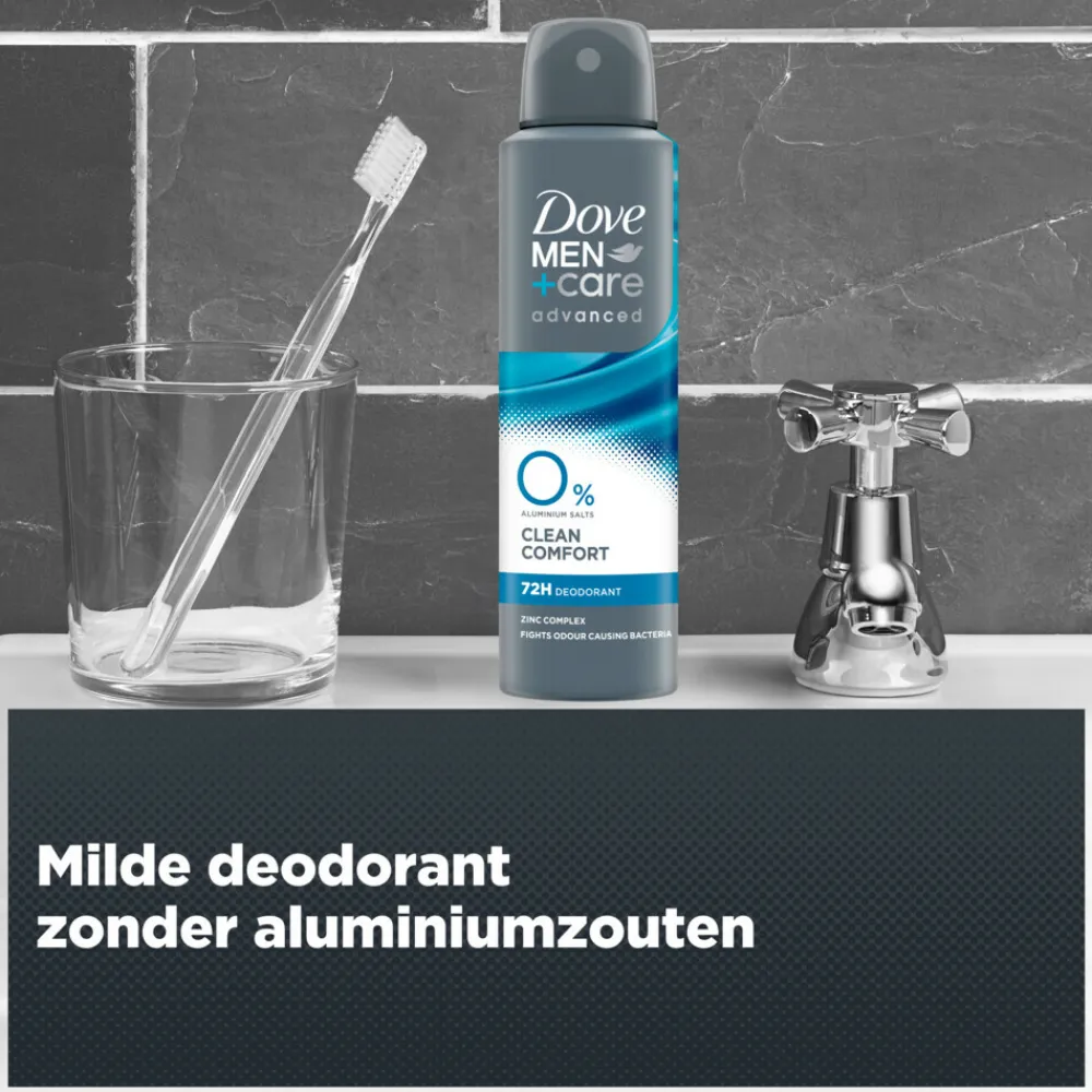 Deodorant<Dove Deodorant Men+ Care 0% Clean Comfort 150 ml