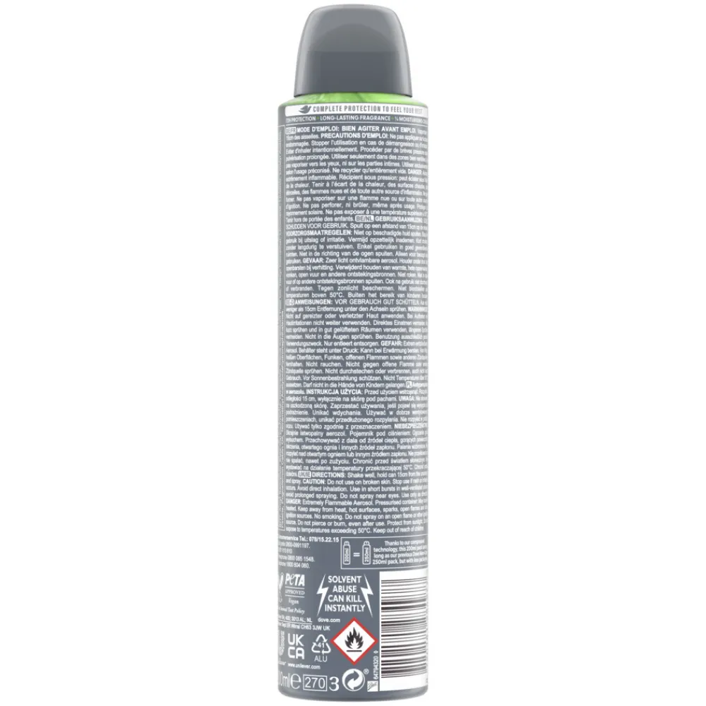 Deodorant Men+ Care Extra Fresh 200 ml^Dove Clearance