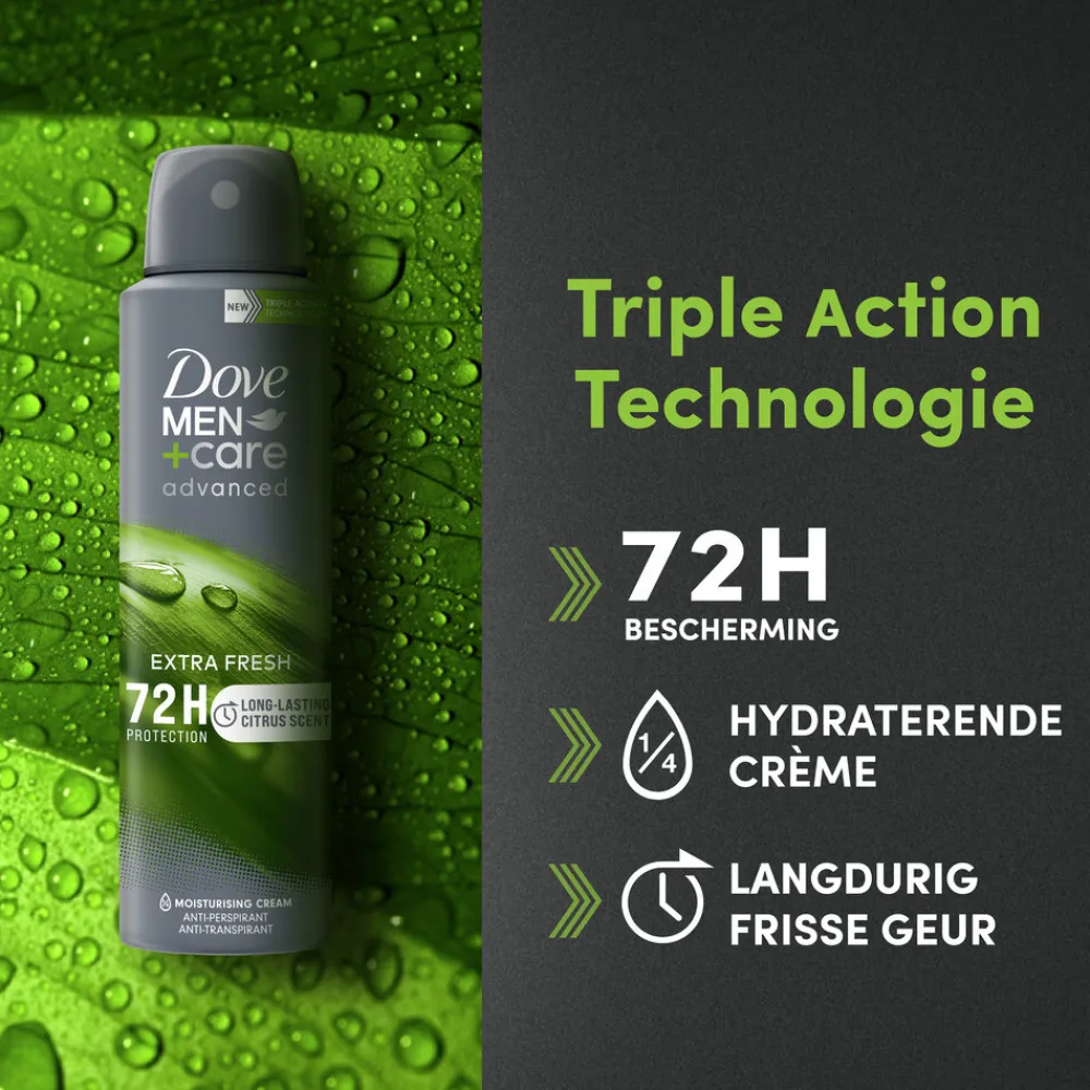 Deodorant<Dove Deodorant Men+ Care Extra Fresh 150 ml