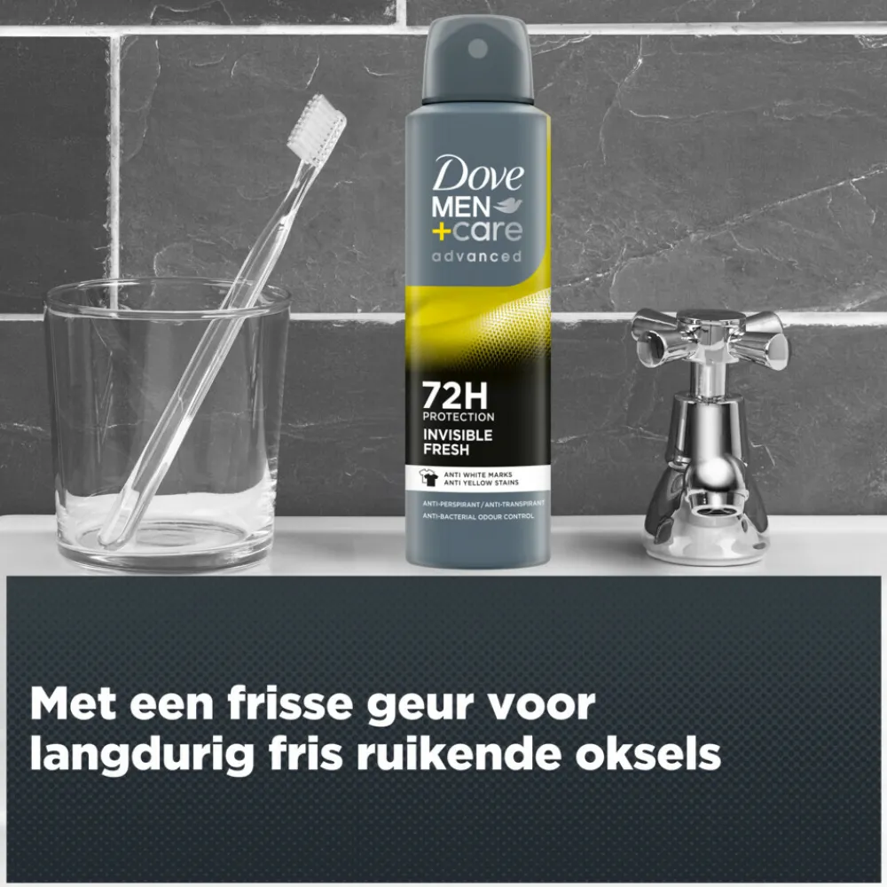 Clearance Deodorant Men+ Care Invisible Fresh 150 ml Deodorant