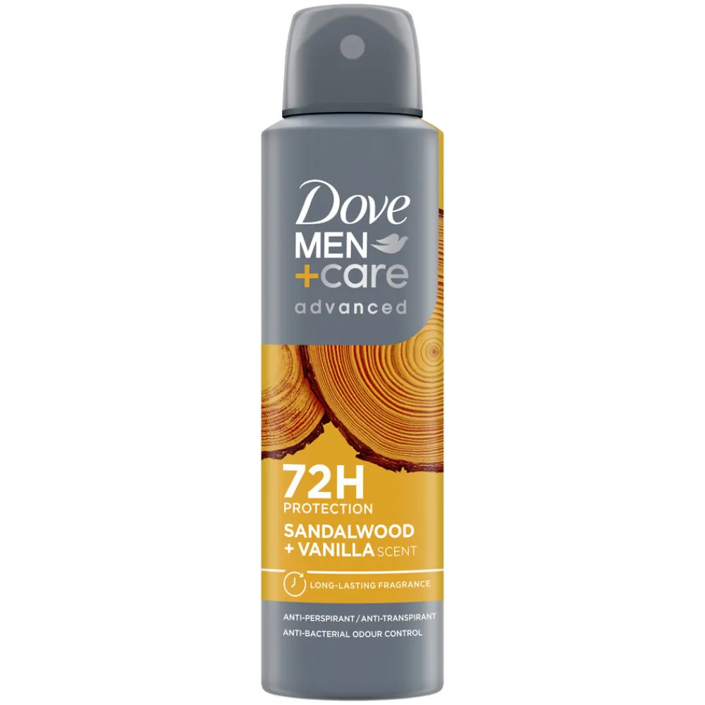 Clearance Deodorant Men+ Care Sandalwood & Vanilla 150 ml Deodorant