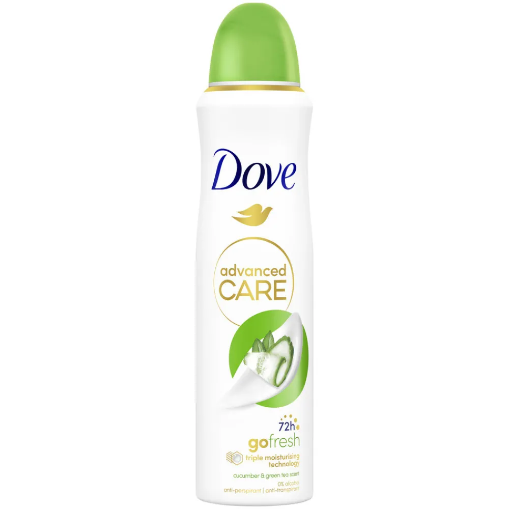 Deodorant<Dove Deodorant Spray Advanced Care Cucumber & Green Tea 150 ml