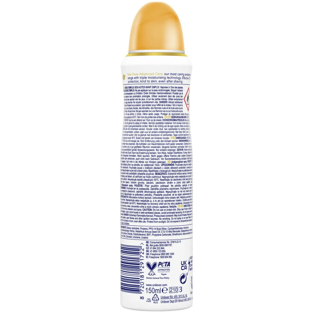 Sale Deodorant Spray Advanced Care Passievrucht & Citroengras 150 ml Deodorant