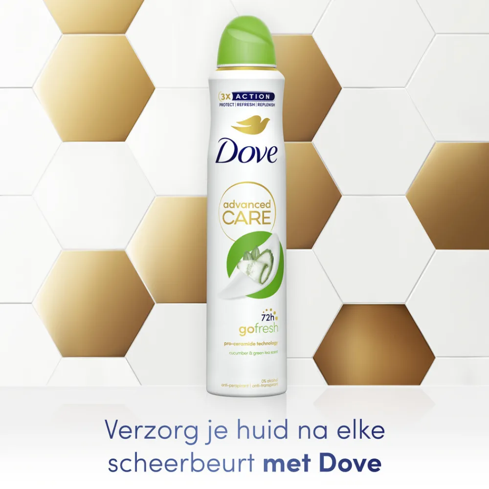 Deodorant<Dove Deodorant Spray Cucumber & Green Tea 200 ml