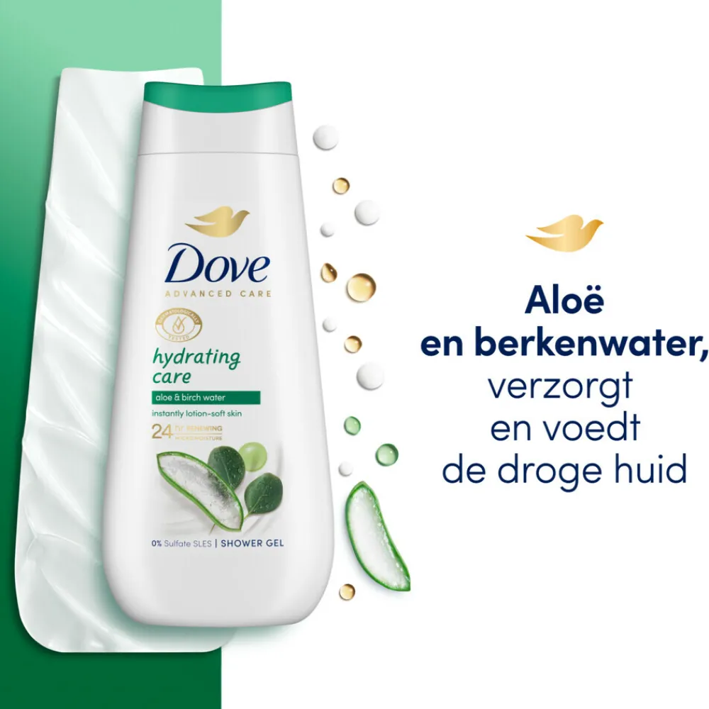 Bad & Douche<Dove Douchecrème Hydrating Care 225 ml