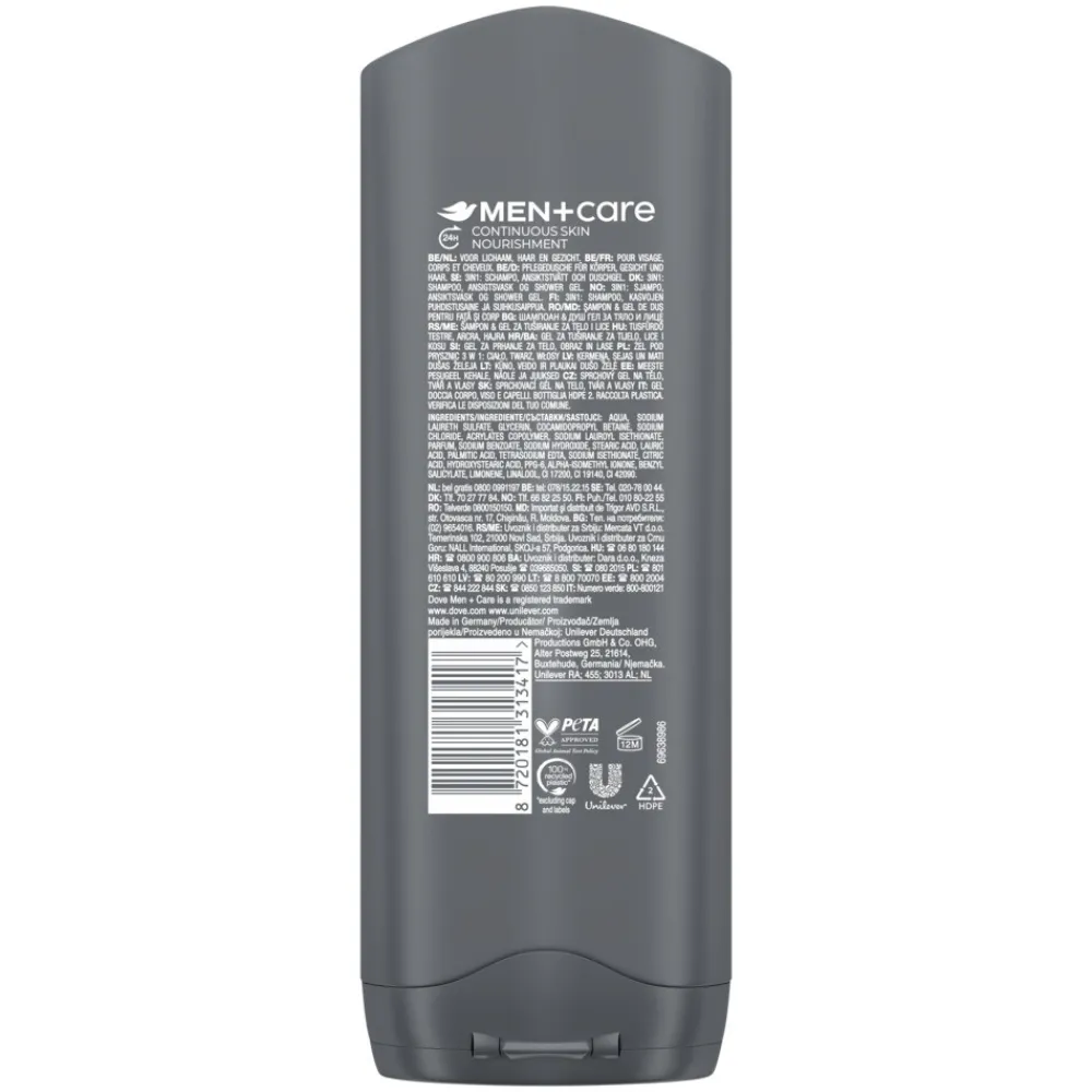 Douchegel Men+ Care Clean Comfort 250 ml^Dove Clearance