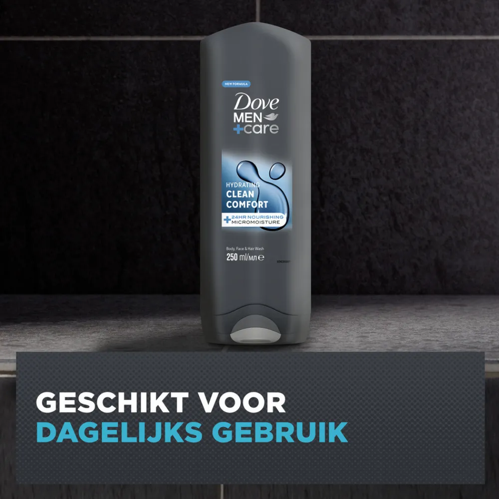 Douchegel Men+ Care Clean Comfort 250 ml^Dove Clearance