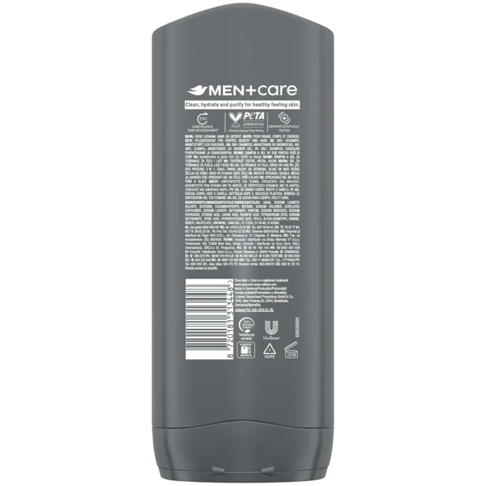 Douchegel Men+ Care Clean Comfort 400 ml^Dove Online