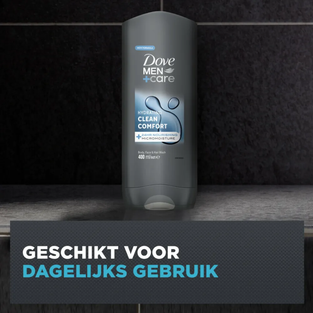 Douchegel Men+ Care Clean Comfort 400 ml^Dove Online