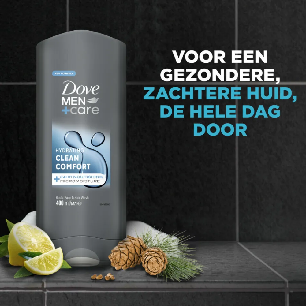 Douchegel Men+ Care Clean Comfort 400 ml^Dove Online