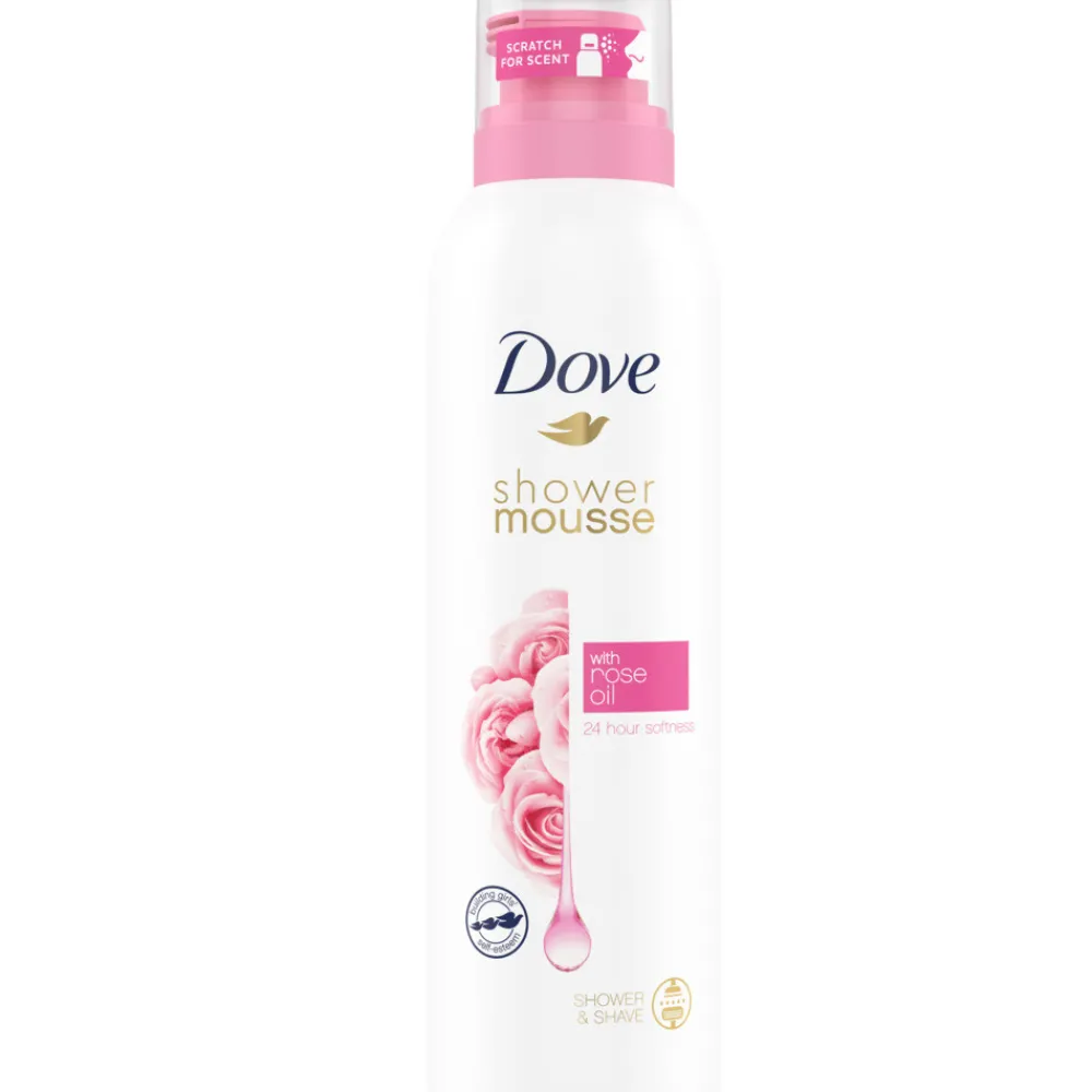 Online Shower Foam Rose Oil 200 ml Bad & Douche