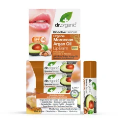 Lipverzorging<Dr. Organic Marrokaanse Arganolie Lippenbalsem met Avocado 5,7 ml