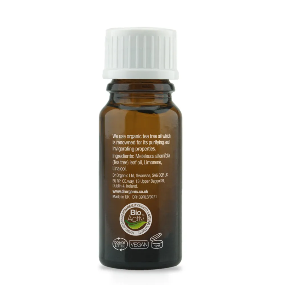 Huidverzorging<Dr. Organic Tea Tree Pure Olie 10 ml