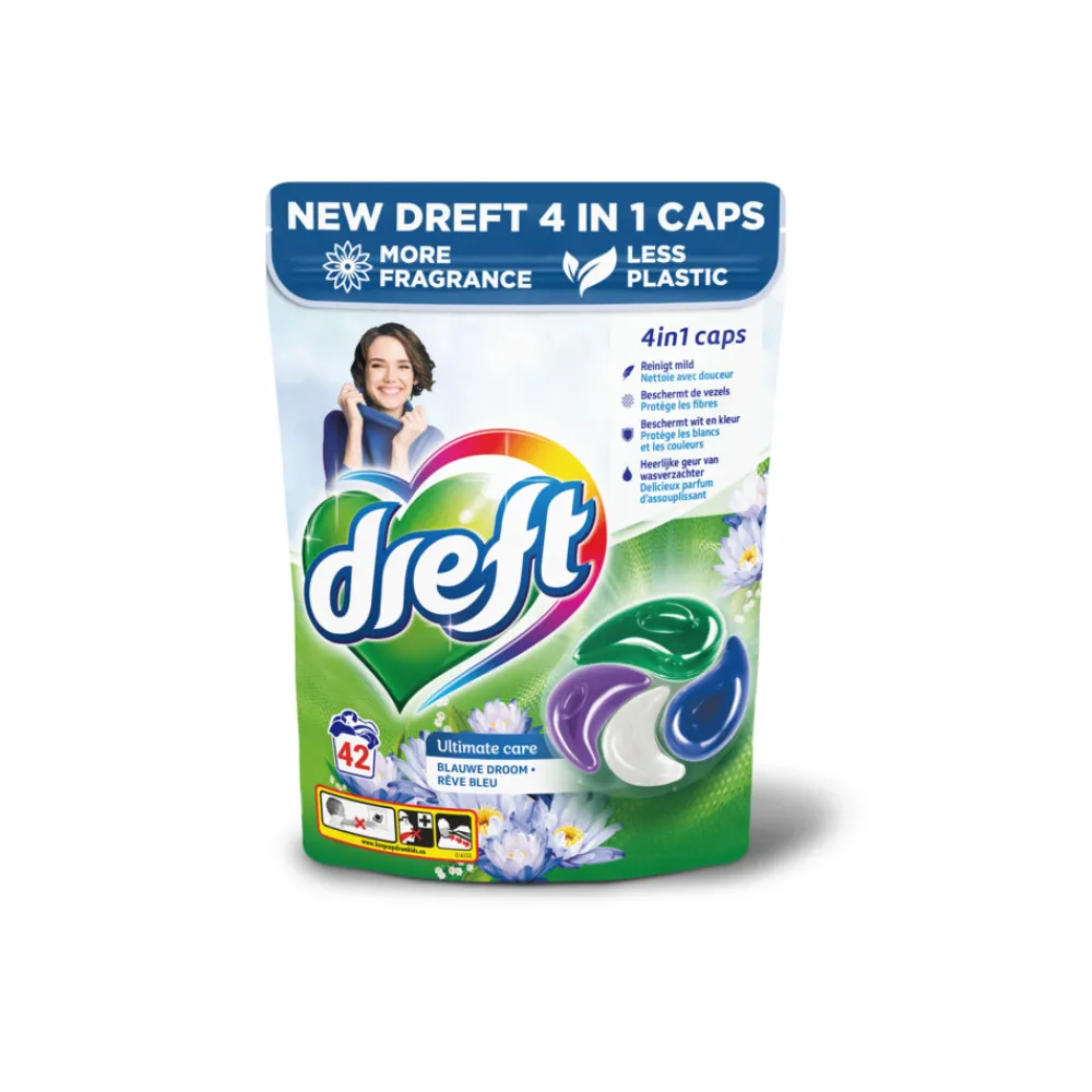 Caps 4in1 Blue Dream 42 stuks^Dreft Discount