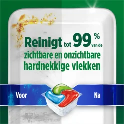 Machineafwas<Dreft Vaatwastabletten Platinum Plus All In One Deep Clean 19 stuks