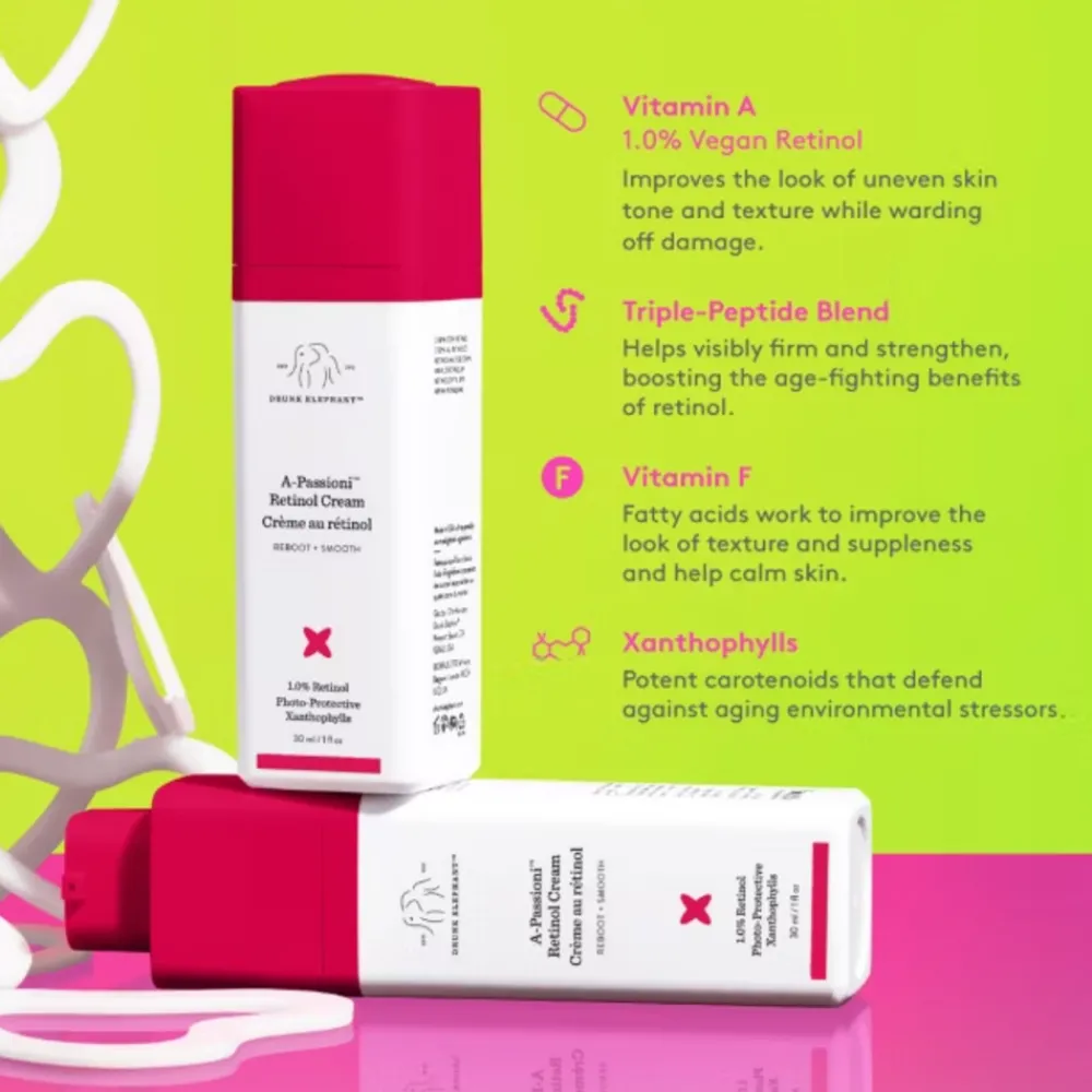 Dag- & Nachtcrème<Drunk Elephant A-Passioni Retinol Cream Gezichtscrème 30 ml