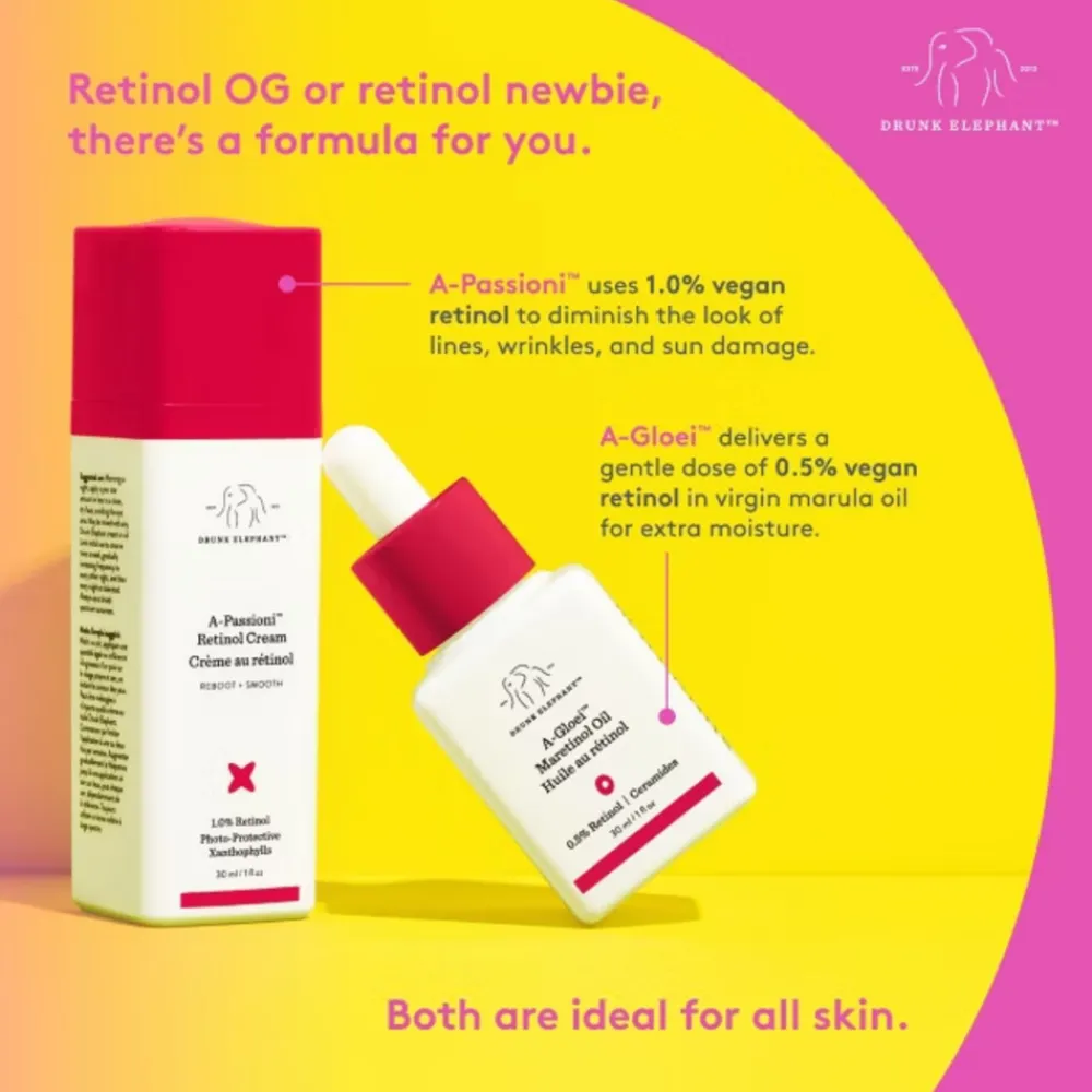 Dag- & Nachtcrème<Drunk Elephant A-Passioni Retinol Cream Gezichtscrème 30 ml