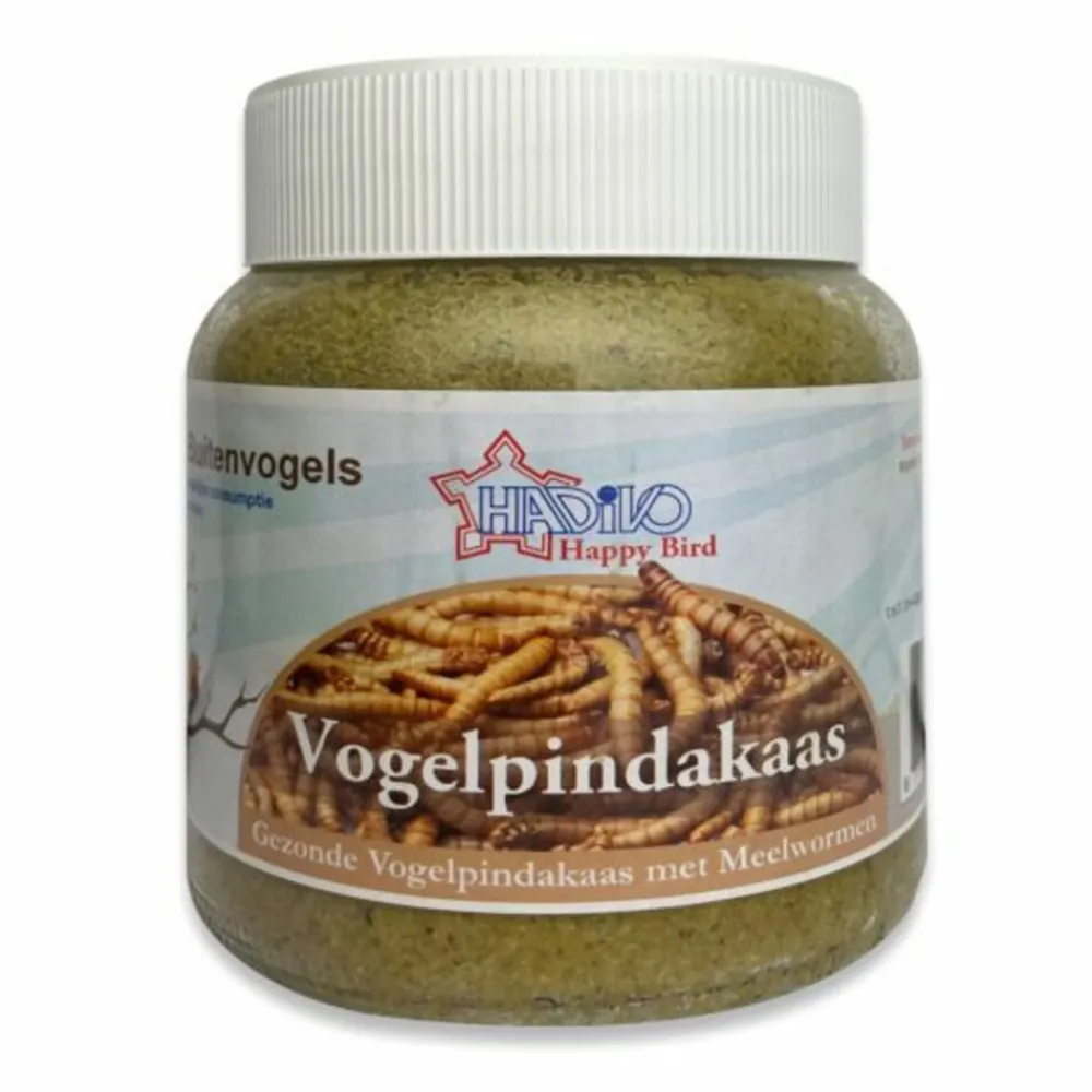 Vogelpindakaas Meelwormen (pot) 360 gr^1-2Dry Discount