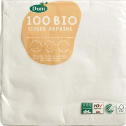 Servetten 30x30 cm Wit 100 stuks^Duni Best