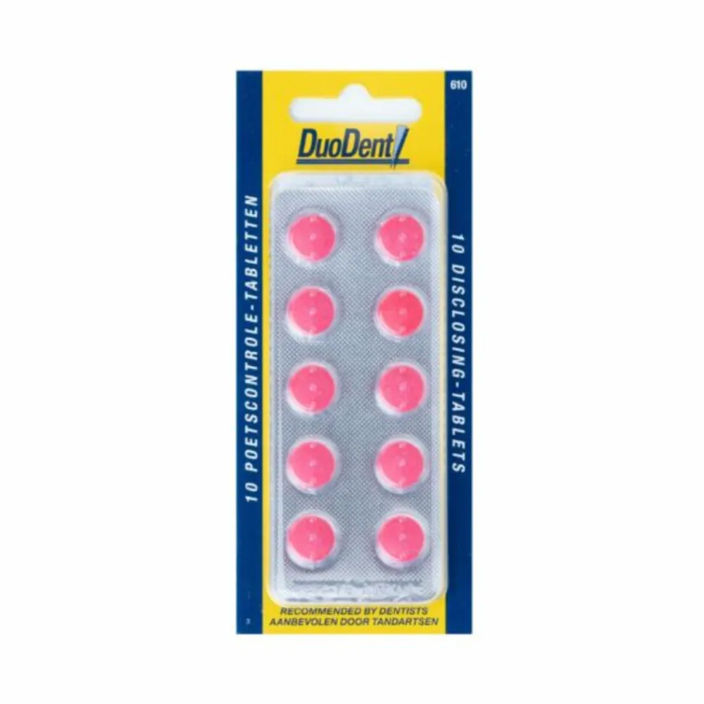 Poetscontrole Tabletten 10 stuks^Duodent Hot