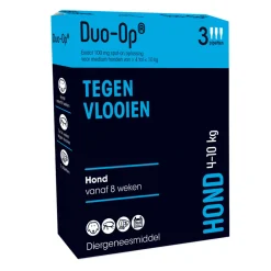 Vlo, Teek & Worm<Duo-op Anti Vlooiendruppels Hond 4 - 10 kg 3 pipetten
