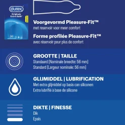 Online - Extra Safe Condooms 20 stuks & Orgasm Intense Condooms 10 stuks - Pakket Intieme Hulpmiddelen