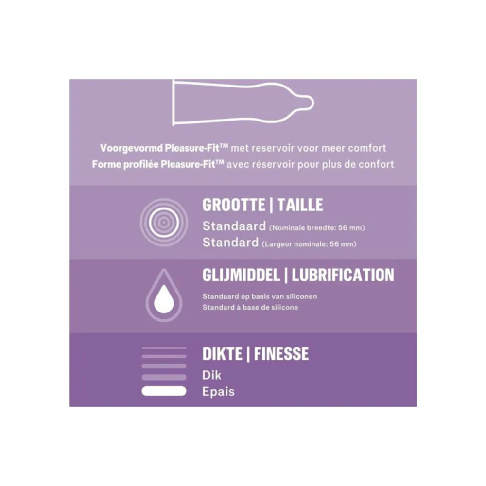 Intieme Hulpmiddelen<Durex - Nude No Latex Condooms 20 stuks & Classic Natural Condooms 20 stuks - Pakket