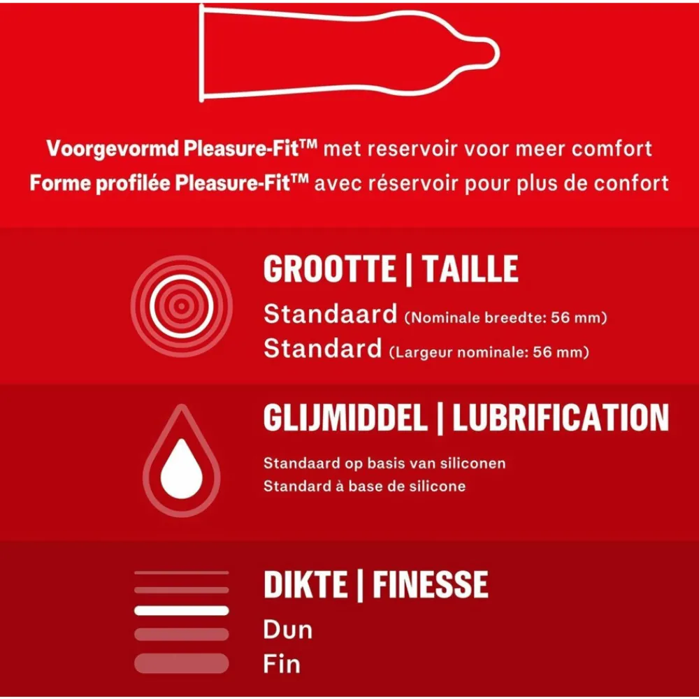 Intieme Hulpmiddelen<Durex - Thin Feel Condooms 20 stuks & Originals Classic Natural Condooms 20 stuks - Pakket