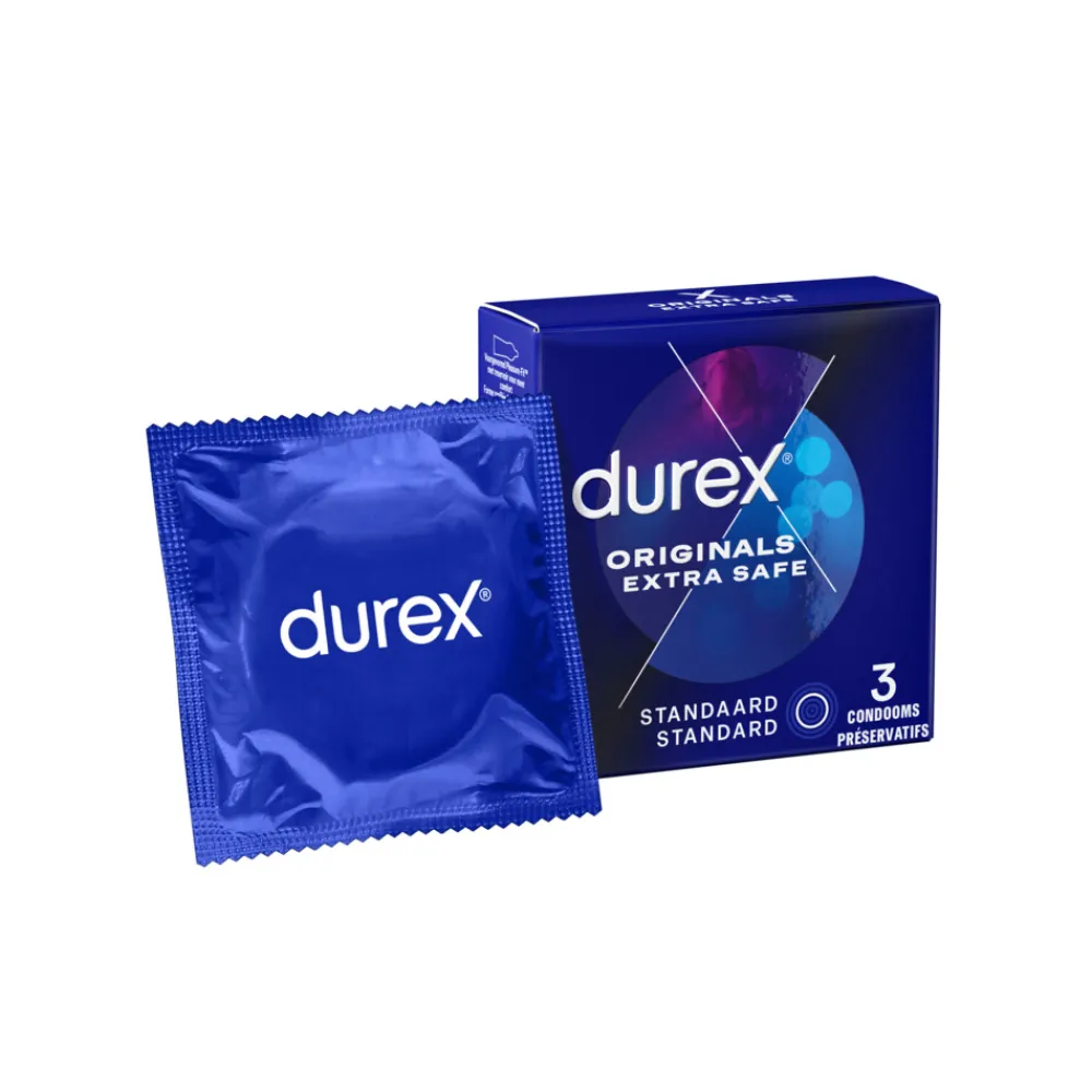 Intieme Hulpmiddelen<Durex Condooms Extra Safe 3 stuks